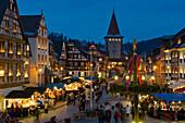 Christmas market, Gengenbach, Black Forest, Baden-Württemberg, Germany