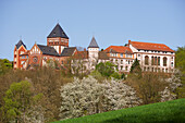 Missionshaus der Steyler Mission im Frühling, St. Wendel, Saarland, Deutschland, Europa
