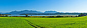 Schafwaschener Winkel, lake Chiemsee, Chiemgau, Upper Bavaria, Germany