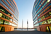 Große Elbstrasse, moderne Architektur, Hafencity, Hamburg, Deutschland