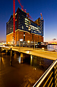 Baustelle Elbphilharmonie, Hafen Hamburg, Deutschland