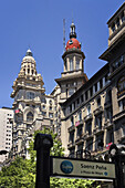 Barolo Palace Building, architect Mario Palanti, Avenida de Mayo, Buenos Aires, Argentina