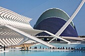 Spain-Valencia Comunity-Valencia City-The City of Arts and Science built by Calatrava-The Agora