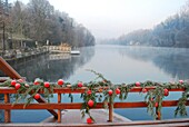 Winter, Italy, Adda river