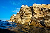 Cliffs  Bonifacio, Corsica Island  France