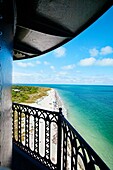 Cape Florida Lighthouse, Key Biscayne, Miami, Florida  USA