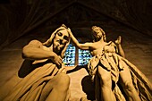 France, Midi-Pyrenees Region, Haute-Garonne Department, Toulouse, Cathedrale St-Etienne cathedral, interior