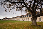 France, Poitou-Charentes Region, Charente-Maritime Department, Rochefort, Corderie Royale, royal rope-making factory of the French Navy, b 1666, exterior