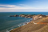 USA, California, San Francisco Bay Area, Marin Headlands, Golden Gate National Recreation Area, Point Bonita, morning