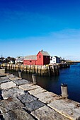 Rockport harbour, Massachusetts, USA