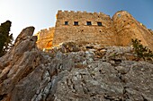 Acropolis of Lindos, Rhodes, Dodecanese, Greece