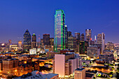 Dallas Skyline at Dusk, Dallas, Texas, USA