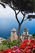 View From Villa Rufolo Gardens, Ravello, Campania, Italy