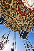 Swing Ride at the Fair, Dallas, Texas, USA