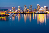 Downtown Vancouver Across the Water, Vancouver, British Columbia, Canada