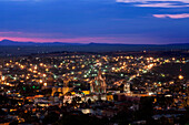 San Miguel de Allende at Twilight, San Miguel de Allende, Guanajuato, Mexico