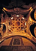 Detail of the Ceiling  The Mosque  Córdoba Spain