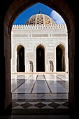 Architecture of the Grand Mosque in Muscat, Oman