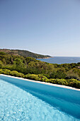 Pool, Hotel La Réserve Ramatuelle, Ramatuelle, Provence-Alpes-Côte d Azur, Frankreich