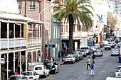 Blick auf die Long Street, City Centre, Kapstadt, Südafrika, Afrika