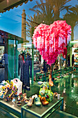 Schaufenster eines Modegeschäfts an der Promenade, Maspalomas, Gran Canaria, Kanarische Inseln, Spanien, Europa