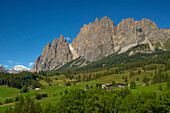 Der Berg Pomagagnon bei Cortina d'Ampezzo, Cortina d'Ampezzo, Dolomiten, Belluno, Italien, Europa