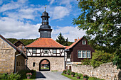 Gatehaus, Abbey Michaelstein, Blankenburg am Harz, Harz, Saxony-Anhalt, Germany