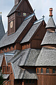 Stave church Gustav Adolf, Hahnenklee, Lower Saxony, Harz, Lower Saxony, Germany