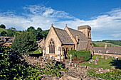 St. Barnabas church, Snowshill, Gloucestershire, Cotswolds, England, Great Britain, Europe