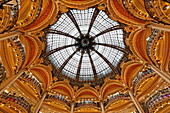 Glass dome, Galeries Lafayette, Paris, France, Europe