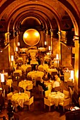 Interior of the historic Kornhauskeller restaurant, Bern, Canton Bern, Switzerland