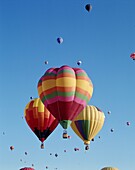 Albuquerque, Colourful, Hot Air Balloons, New Mexic. Air, Albuquerque, America, Balloons, Colourful, Holiday, Hot, Landmark, New mexico, Sky, Tourism, Travel, United states, USA, Va