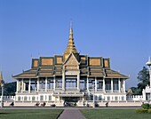 Cambodia, Chan Chaya Pavilion, Phnom Penh, Royal Pa. Cambodia, Asia, Chan, Chaya, Holiday, Landmark, Pavilion, Phnom penh, Royal palace, Tourism, Travel, Vacation