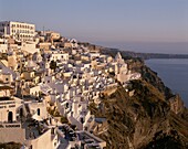 Cyclades Islands, Fira, Greece, Santorini, Thira, . Cyclades, Fira, Greece, Europe, Holiday, Islands, Landmark, Santorini, Thira, Tourism, Travel, Vacation