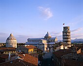 Baptistry, Duomo, Italy, Leaning Tower, Pisa, Tiled. Baptistry, Duomo, Heritage, Holiday, Italy, Europe, Landmark, Leaning tower, Pendente, Pisa, Rooftops, Tiled, Torre, Toscana, To