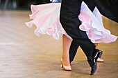 A couple at ballroom dancing, Germany, Europe