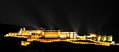 India, Rajasthan, Amber fort, Sound and light