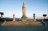 STATUE OF KWANSEUM, BUDDHA OF MERCY, NAKSAN SA TEMPLE, KOREA