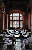 India, Uttar Pradesh, Fatehpur Sikri, Jama Masjid 16th C, Tombs of officials and disciples of Sheikh Salim Chishti