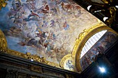 Interior Basilica Di San Silvestro in Capite, Piazza di San Silvestro, Rome, Italy