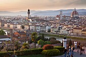 Aerial view, Florence, Tuscany, Italy