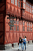 Denmark, Funen, Odense, traditional house, historic architecture