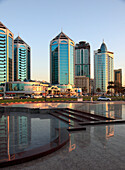 United Arab Emirates, Sharjah, Crystal Plaza, skyline, skyscrapers