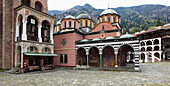 Bulgaria, Rila Monastery, Hrelio Tower, Nativity Church