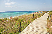 Beach of Es Mitgorn, Formentera, Balearic Islands, Spain