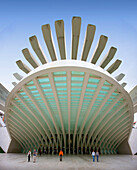 Spain-September 2009 Asturias Region Oviedo City Congress Palace Calatrava Architect