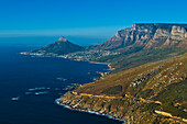 South Africa, Western Cape Province, Cape Town, aerial view on the city