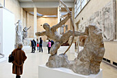 'France, Paris, 14th, Bourdelle Museum, la Salle of plaster, first plan the sculpture ''Héraclès archer'''