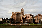 Maxence and Constantin basilica . Roma. Italy. (ROME, Latium, ITALIE)
