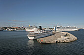 Ships at Port, Tallinn, Estonia